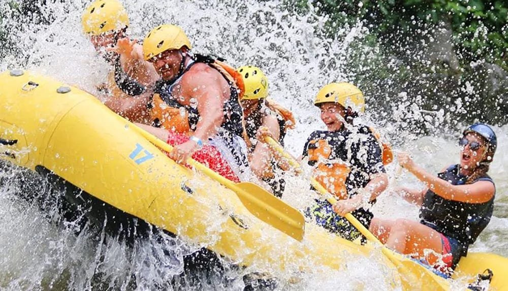 Pigeon River Tennessee whitewater rafting Smoky Mountains adventure